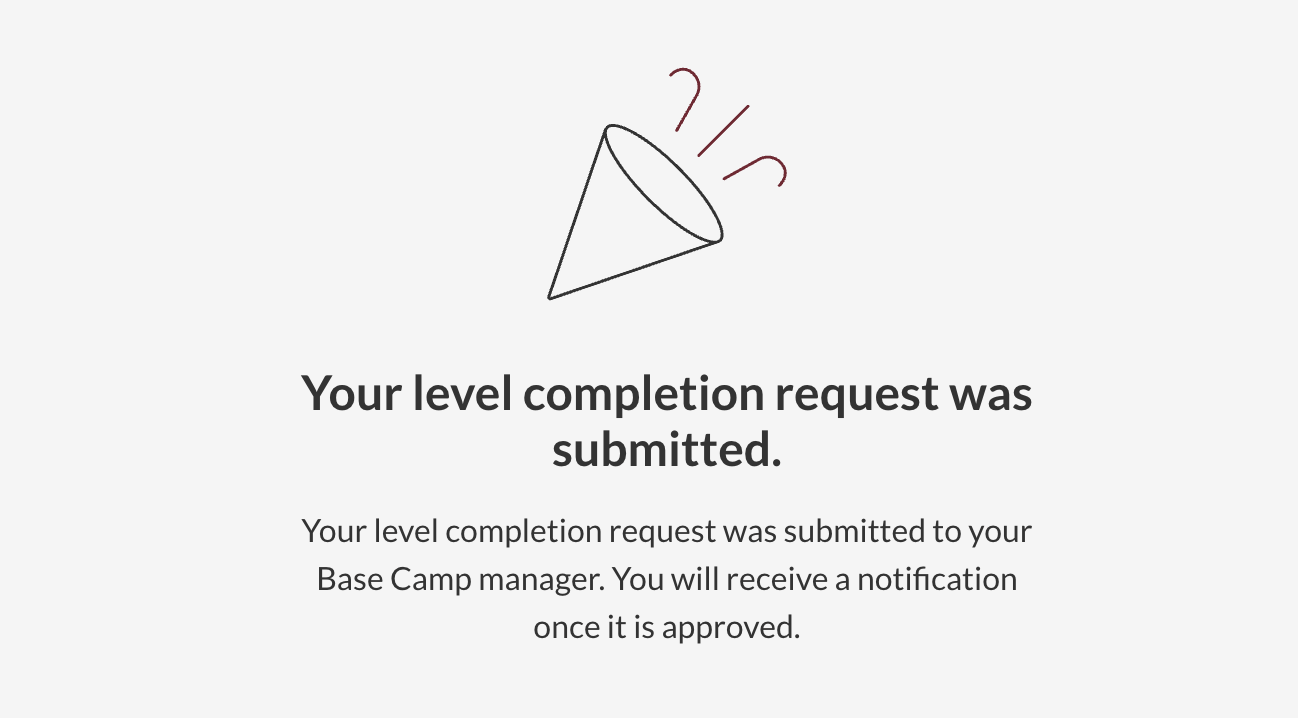 Submission completion screenshot