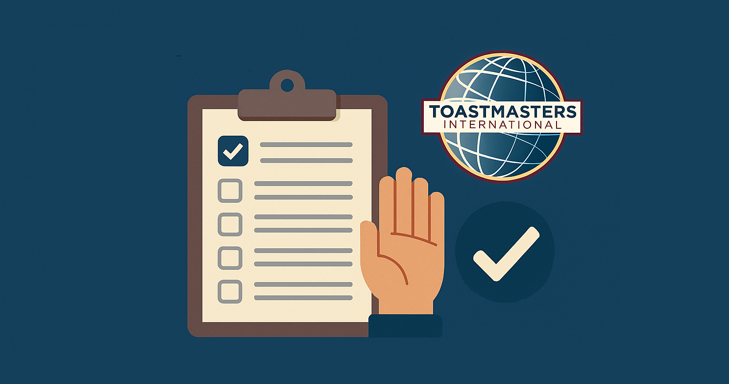 A Toastmaster’s Promise